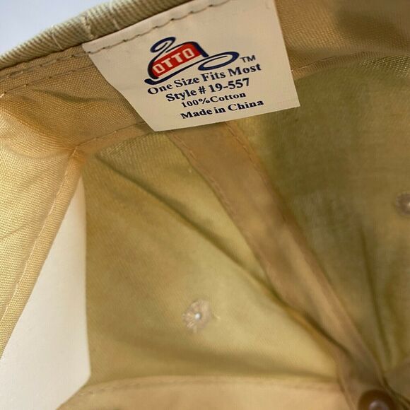 Otto One Size Fits Most Cap Hat Brown Adjustable Strap - Picture 7 of 7